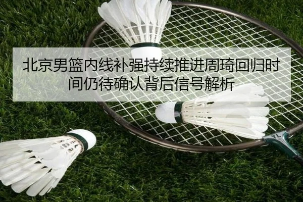 北京男篮内线补强持续推进周琦回归时间仍待确认背后信号解析